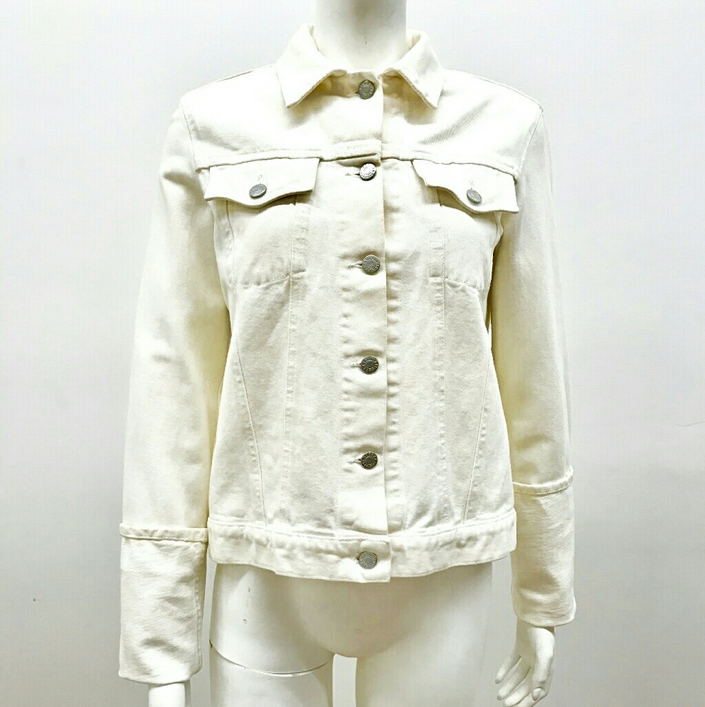 Helmut Lang Cuffed Denim Jacket